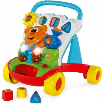Игровой центр-каталка CHICCO 2 в 1 "Ходунки" , разноцветный
