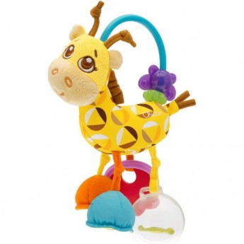 Игрушка-погремушка CHICCO «Жираф», Желтый