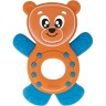 Игрушка-погремушка CHICCO Мишка Ben, Разноцветный 00010054000000