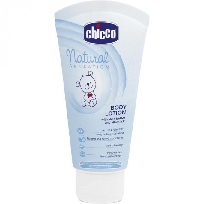 Лосьон для тела CHICCO NATURAL SENSATION 150мл белый 00007455100000