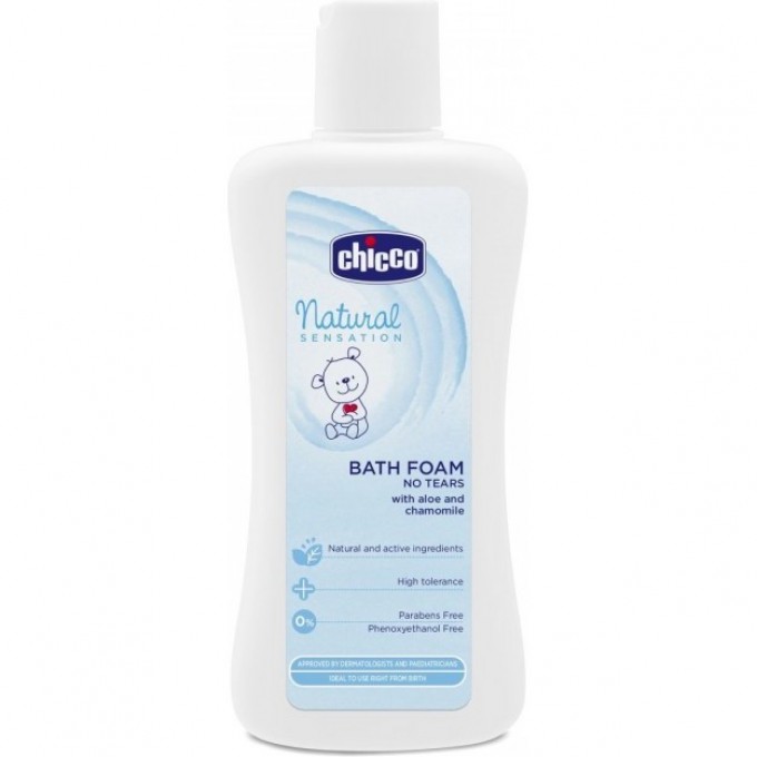 Пена для ванны CHICCO NATURAL SENSATION, 200 мл 00007452100000