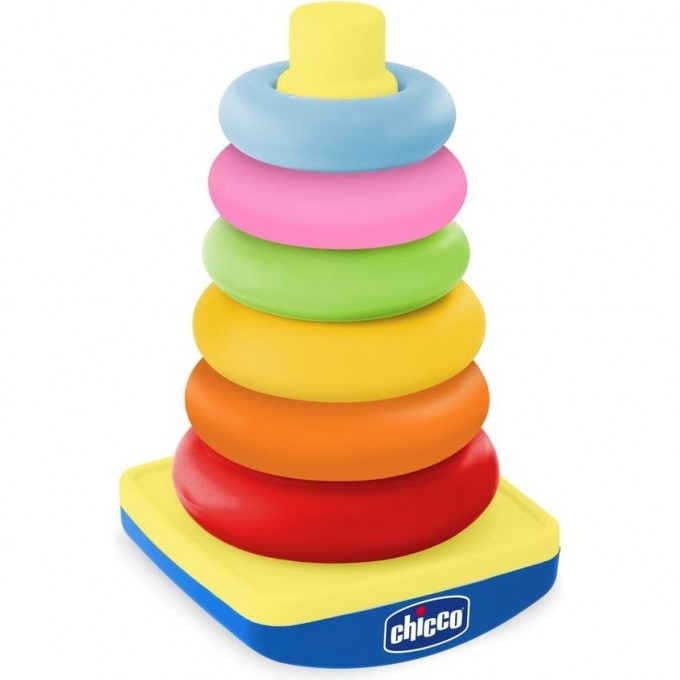 Пирамида CHICCO Rocking Tower, Желтый 7423500000