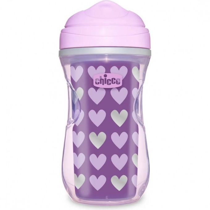 Поильник CHICCO ACTIVE CUP 14+, фиолетовый 00006981120180