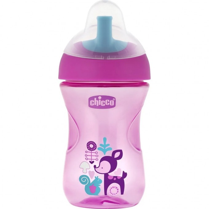 Поильник CHICCO ADVANCED CUP 12+, розовый 00006941110180